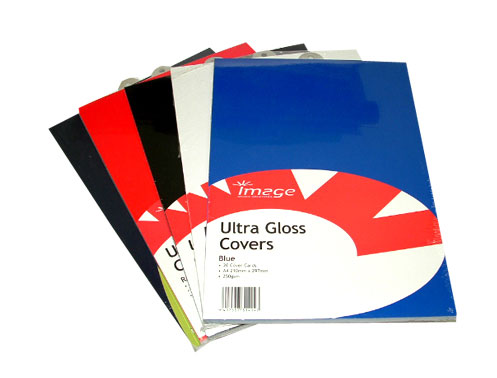 GLOSS COVERS 250GSM WHITE - 20 PACK